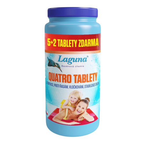 Tablety LAGUNA QUATRO 4v1 do bazénu 5+2 ZDARMA